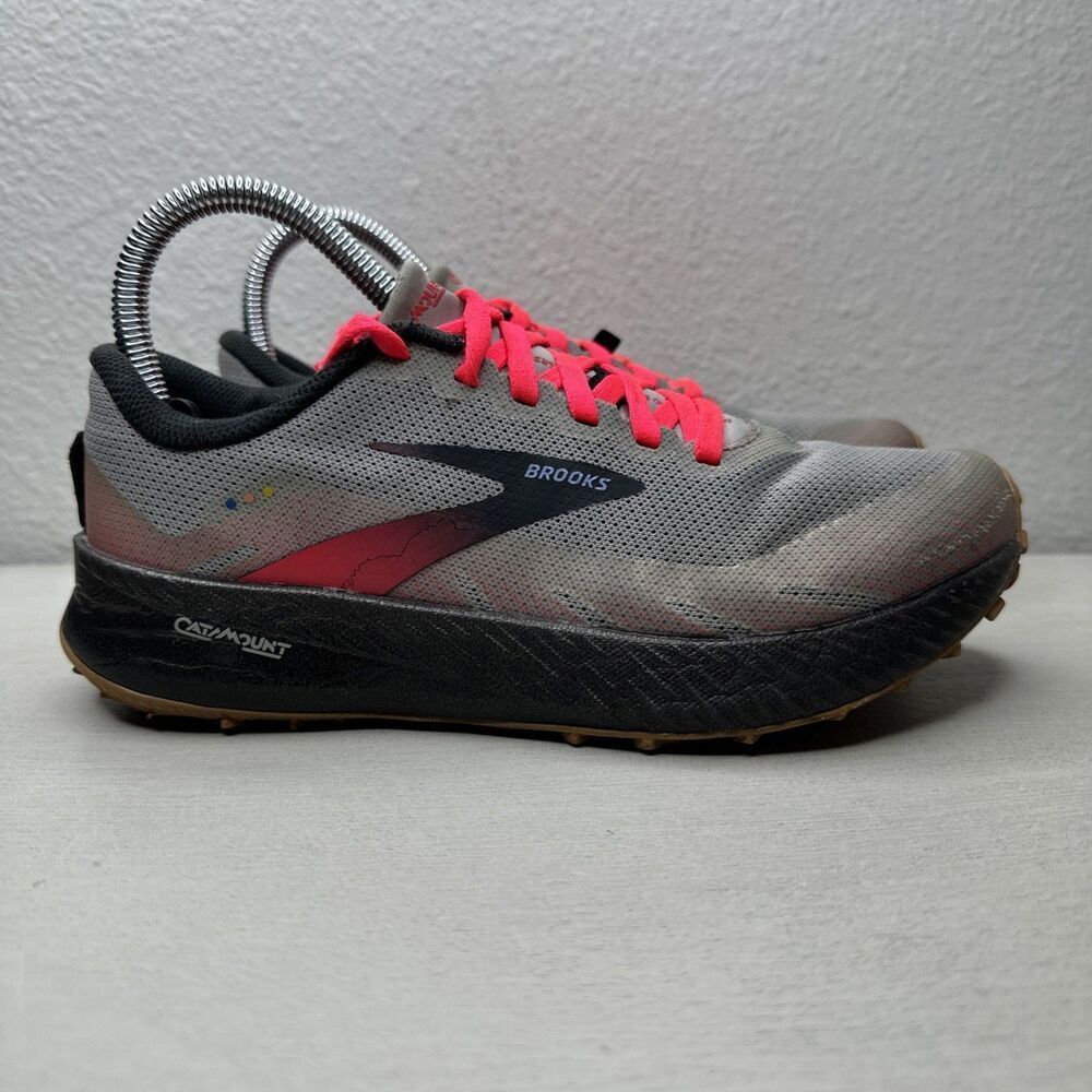 Brooks Catamount Alloy/Black/Pink Women’s Outdoor Shoes